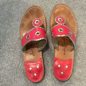 Jack Rogers pink sandals